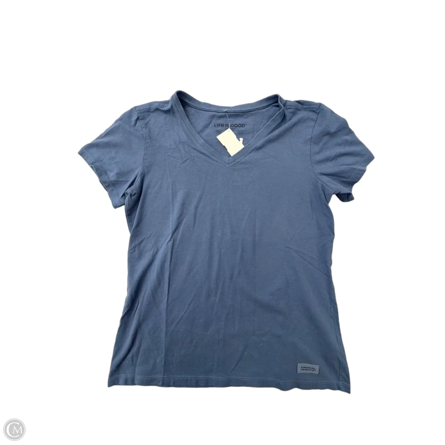Top Short Sleeve Basic By Life Is Good In Blue, Size: S