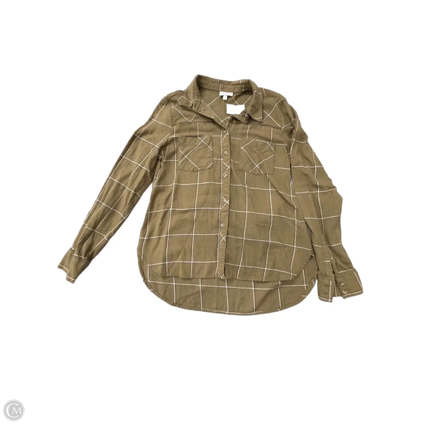 Top Long Sleeve By Shyanne In Green, Size: S
