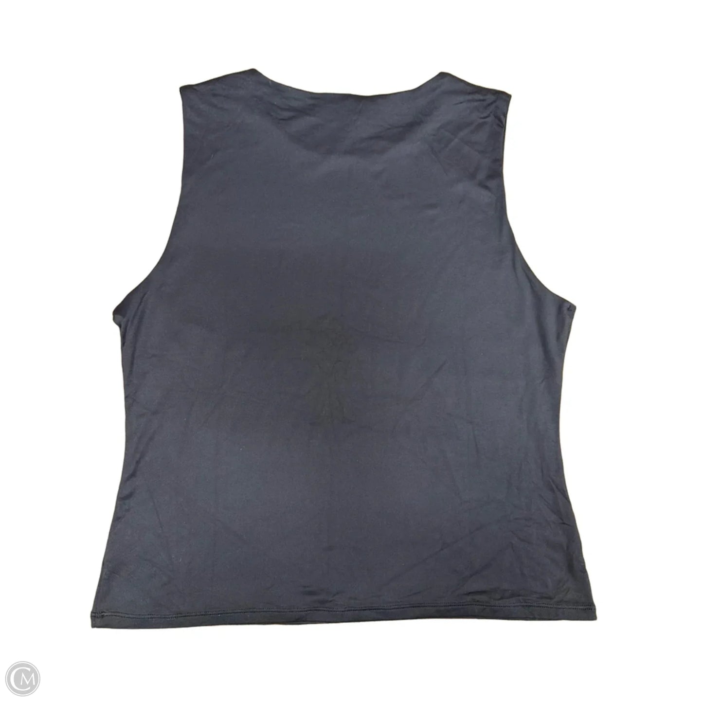 Tank Top By Tahari In Black, Size: Xl