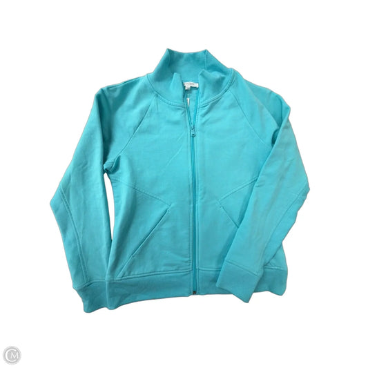 Athletic Jacket By Talbots In Blue, Size: S