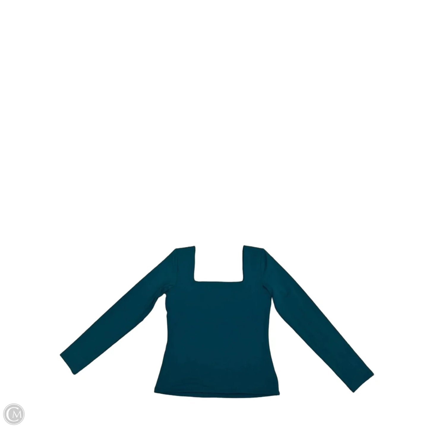 Top Long Sleeve By Express In Green, Size: M
