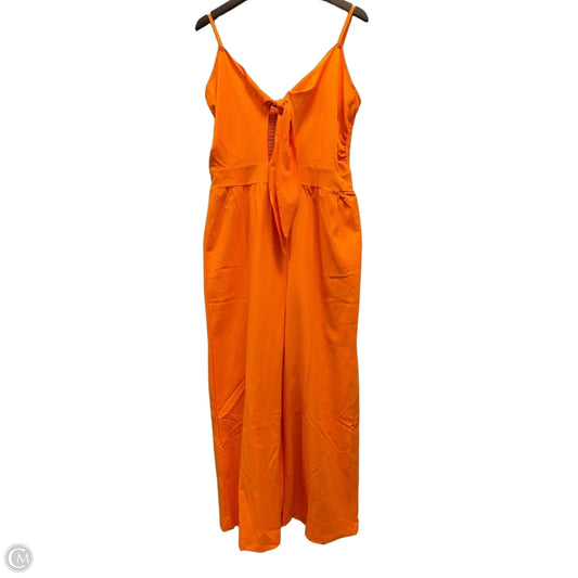 Jumpsuit By Cme In Orange, Size: L
