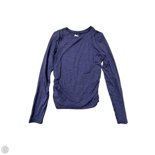 Athletic Top Long Sleeve Crewneck By Xersion In Blue, Size: S