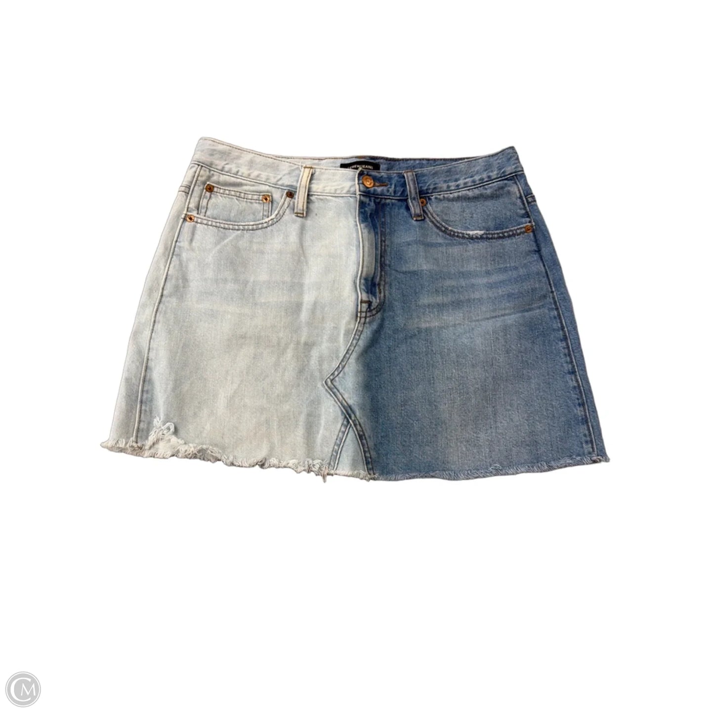 Skirt Mini & Short By J. Crew In Blue Denim, Size: 6