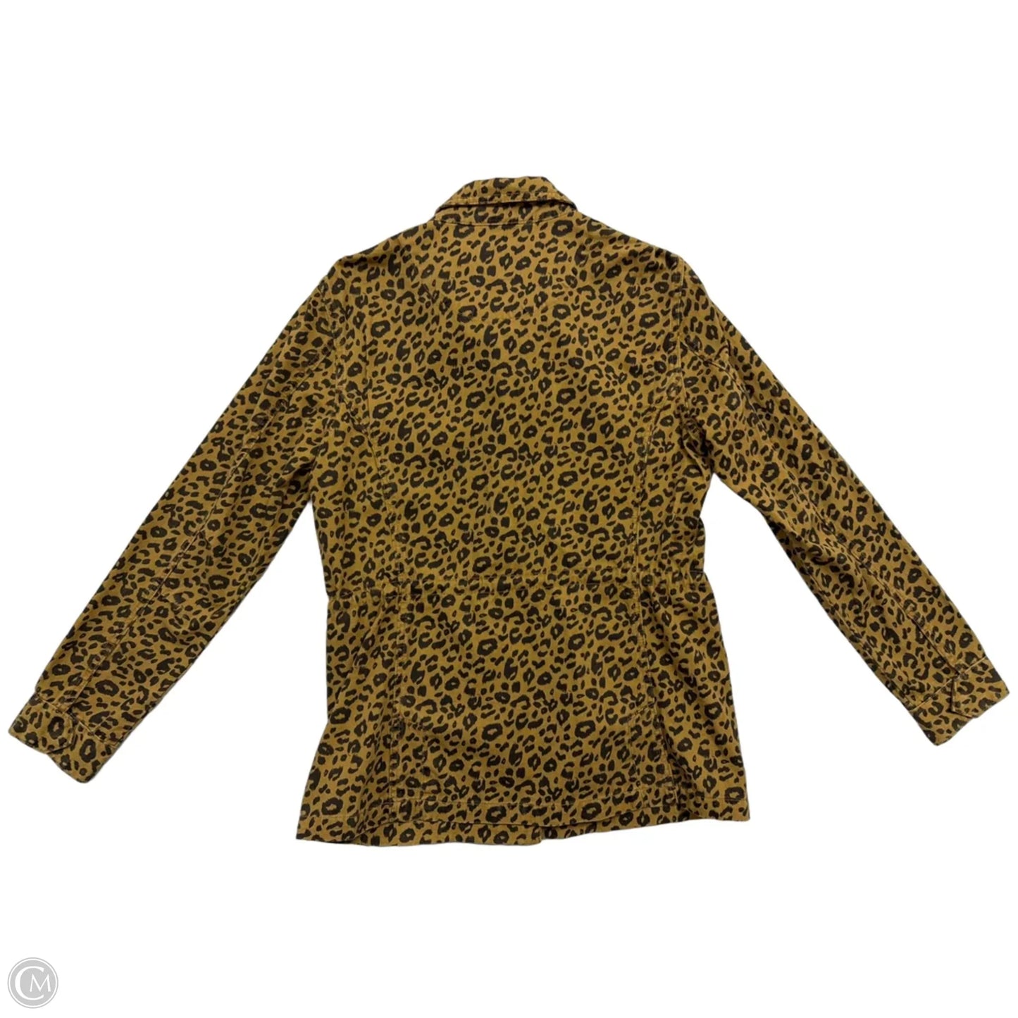 Jacket Utility By Thread And Supply In Animal Print, Size: S