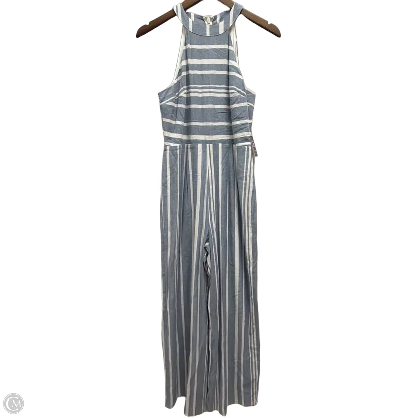 Jumpsuit By Express In Striped Pattern, Size: Xs