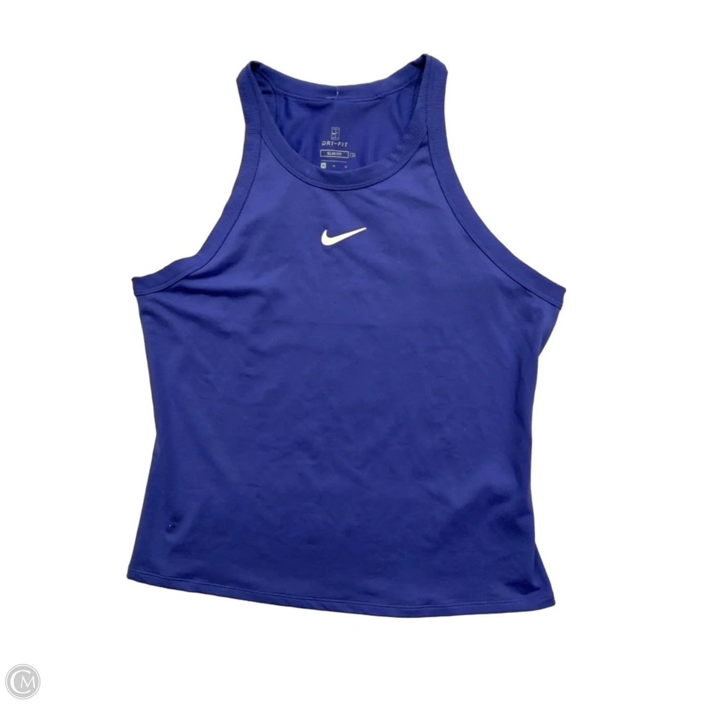 Athletic Tank Top By Nike Apparel In Blue, Size: M