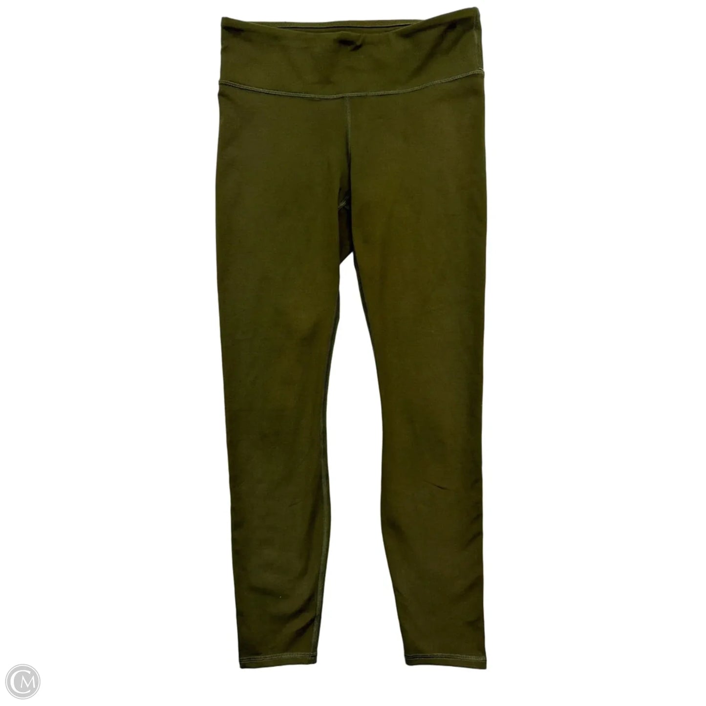 Athletic Leggings By Fabletics In Green, Size: S