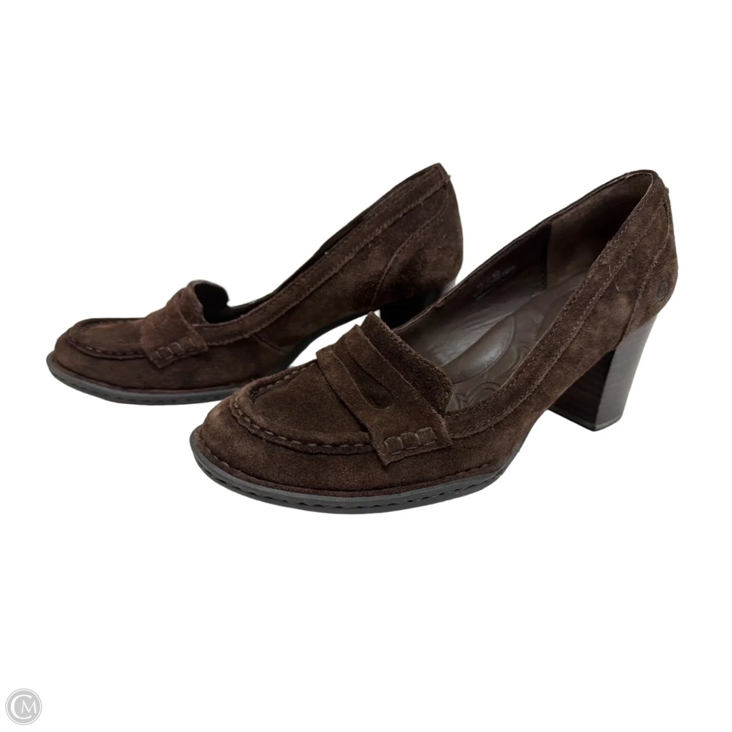 Shoes Heels Block By Born In Brown, Size: 11