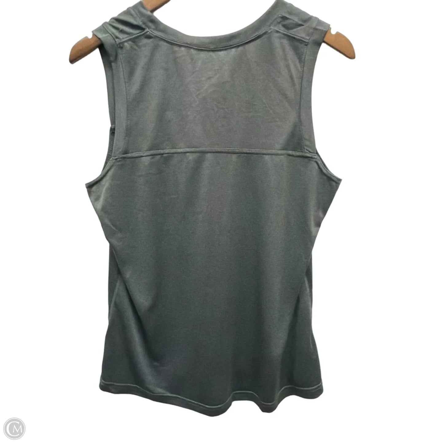 Athletic Tank Top By Athletic Works In Grey, Size: L