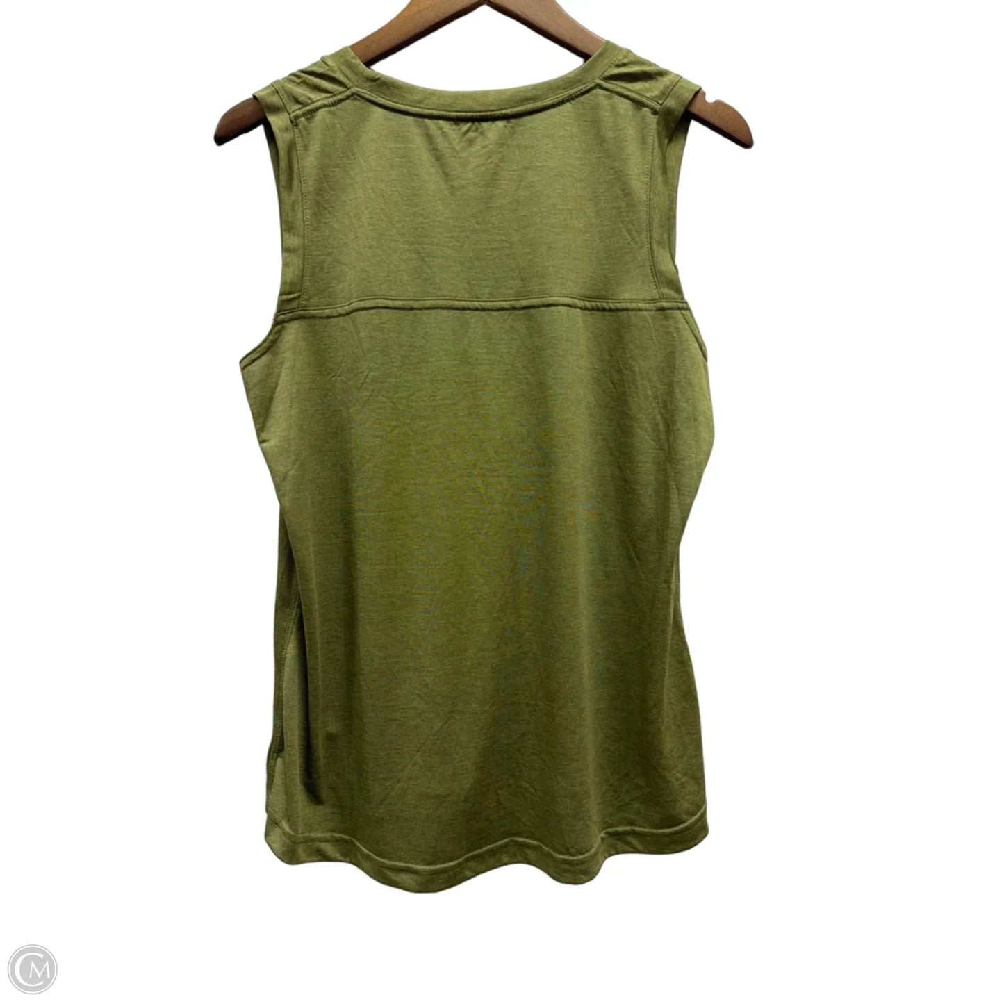 Athletic Tank Top By Athletic Works In Green, Size: L
