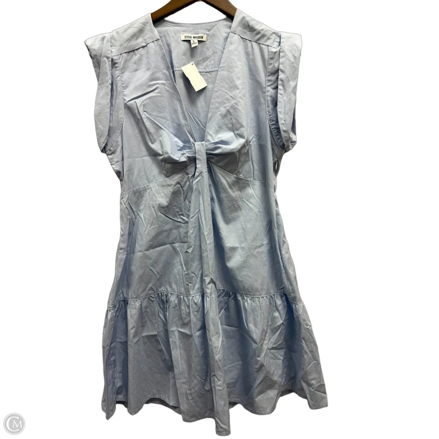 Dress Casual Midi By Steve Madden In Blue, Size: L