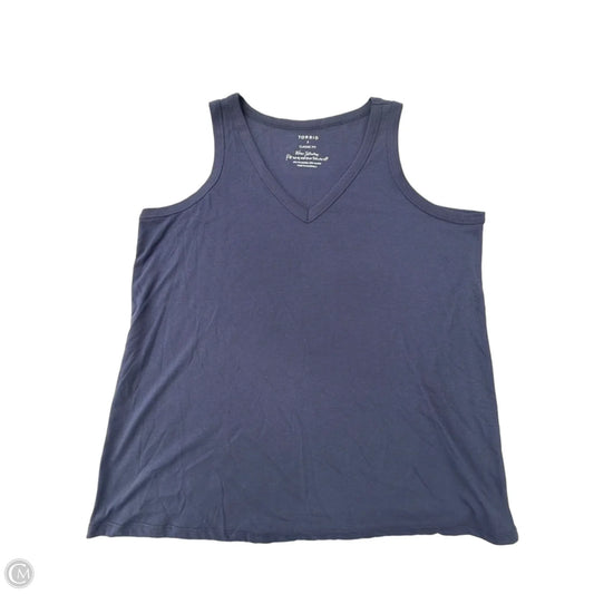 Tank Top By Torrid In Blue, Size: 3x