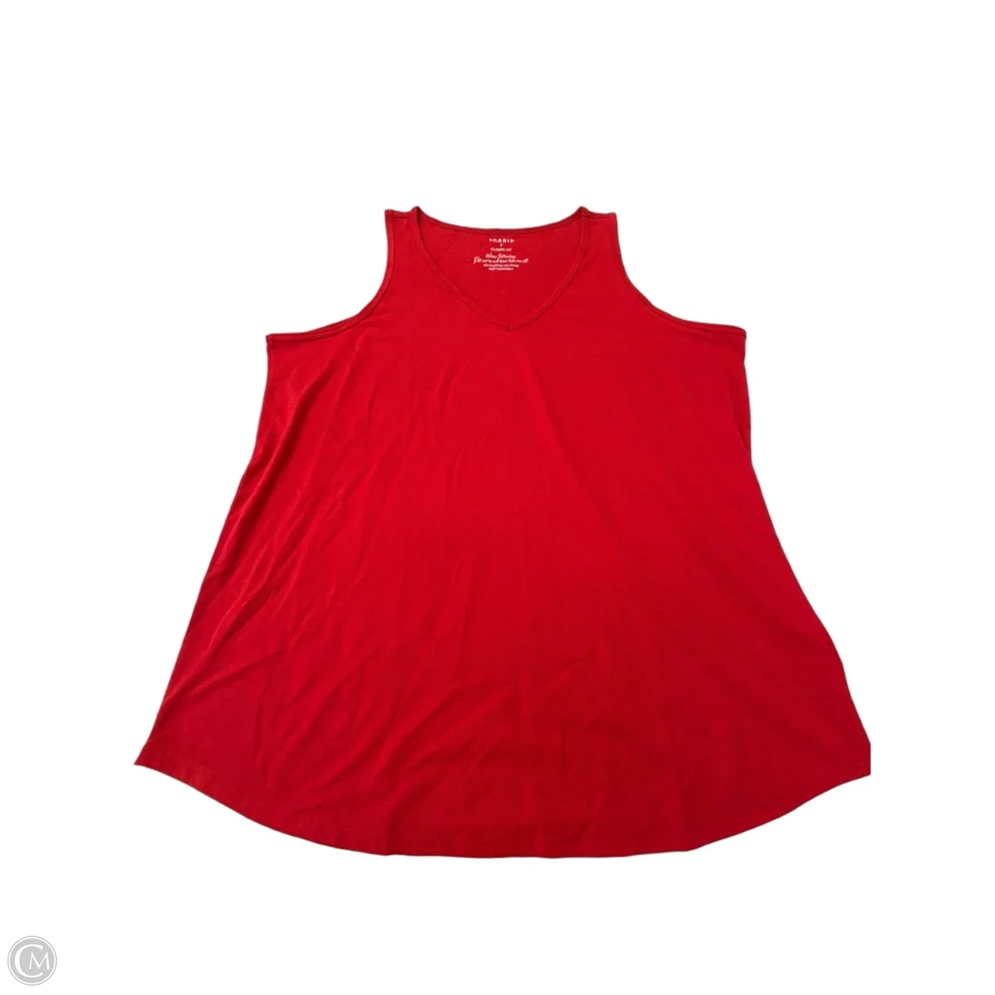 Tank Top By Torrid In Red, Size: 3x