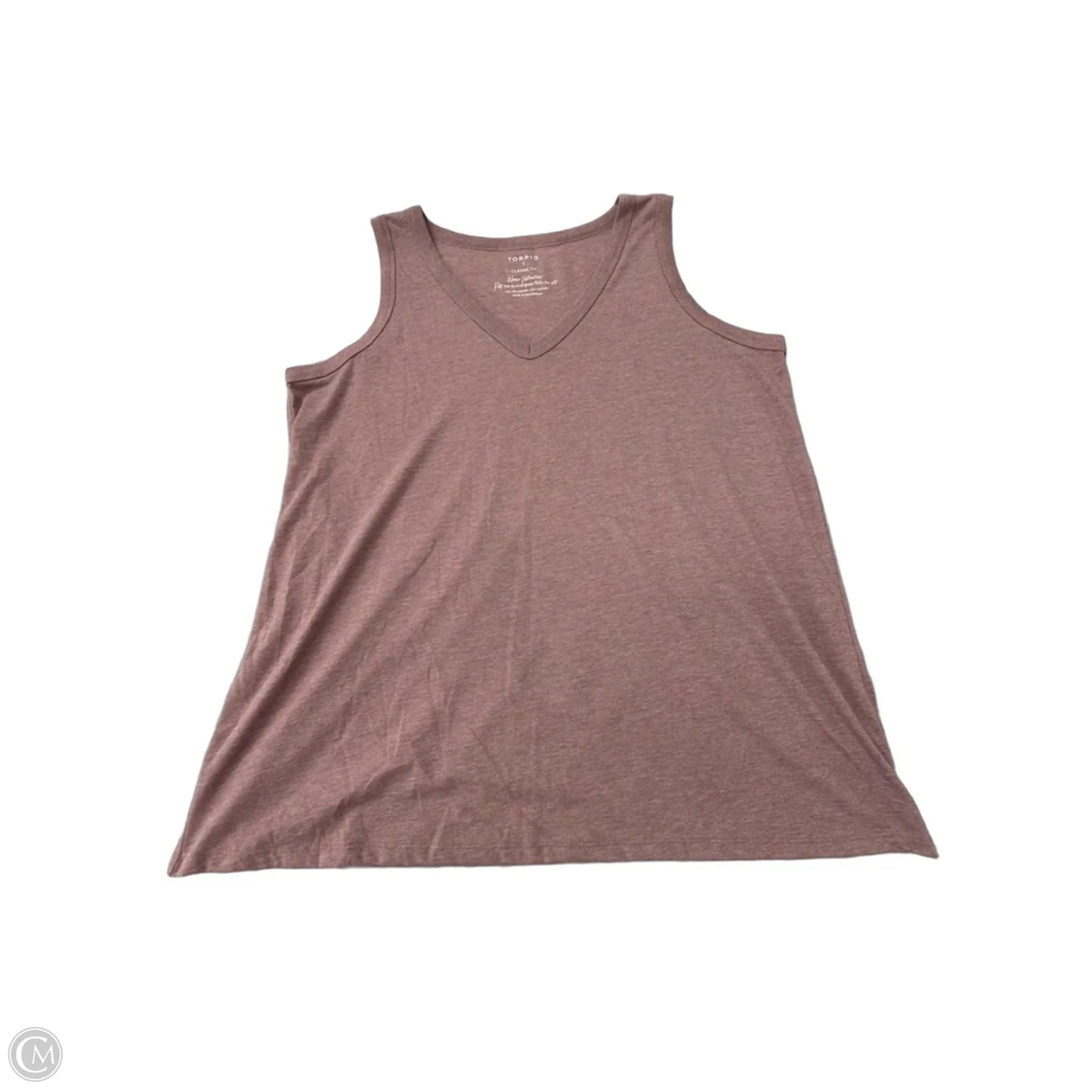 Tank Top By Torrid In Purple, Size: 2x