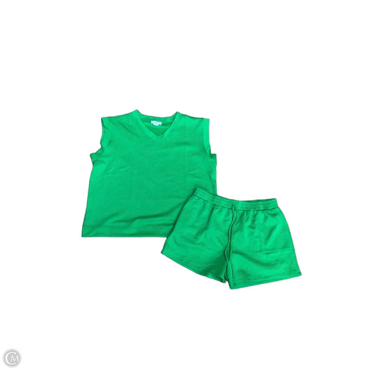 Shorts Set By Chicsoul In Green, Size: 3x