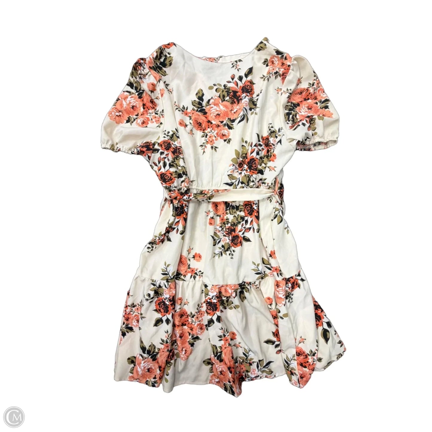 Dress Casual Midi By Shein In Floral Print, Size: 3x