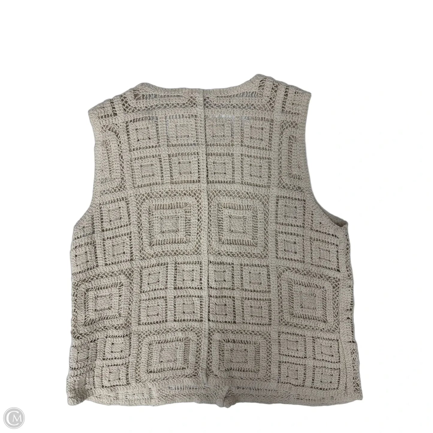 Vest Other By Ultra Pink In Tan, Size: L