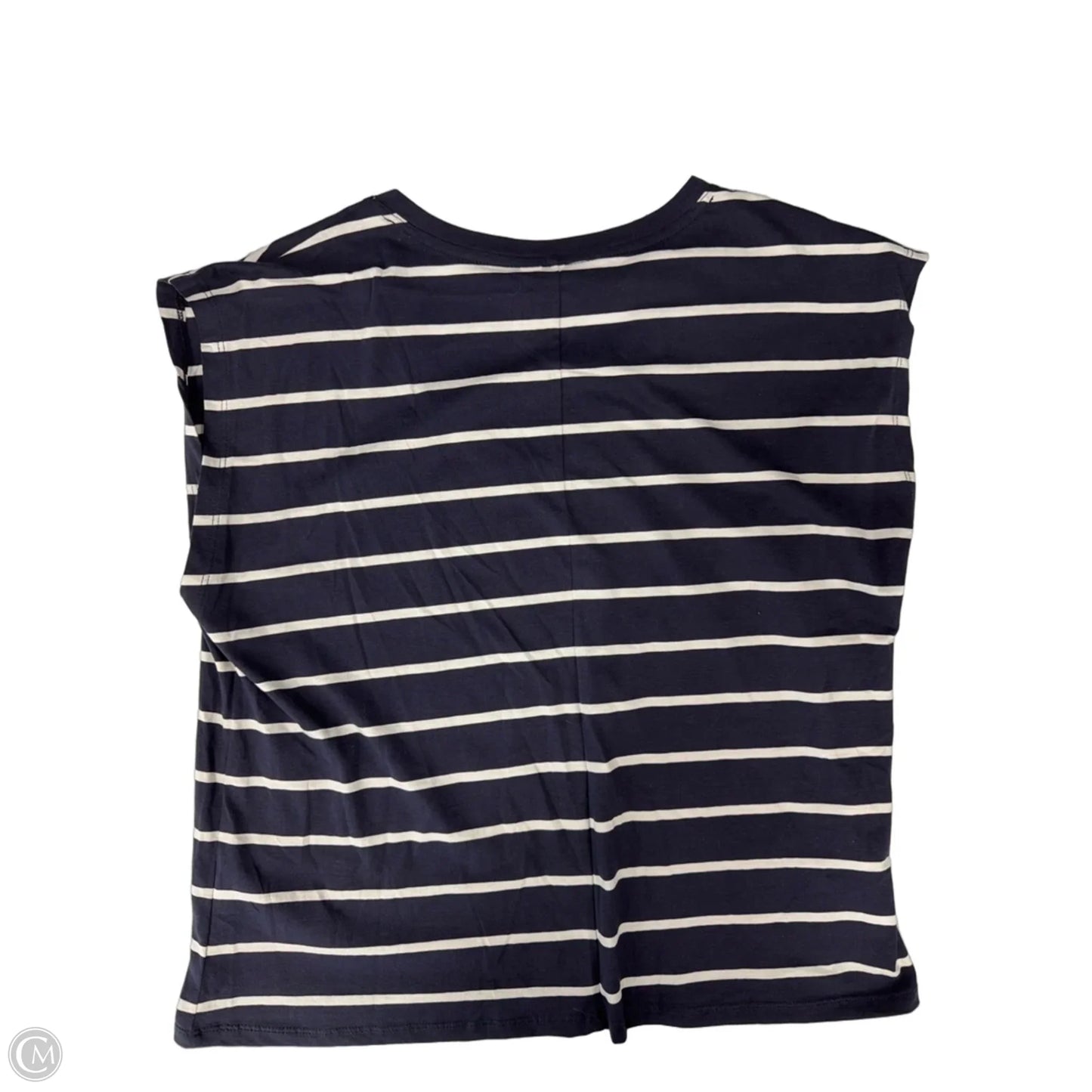 Top Sleeveless By Nordstrom In Striped Pattern, Size: L