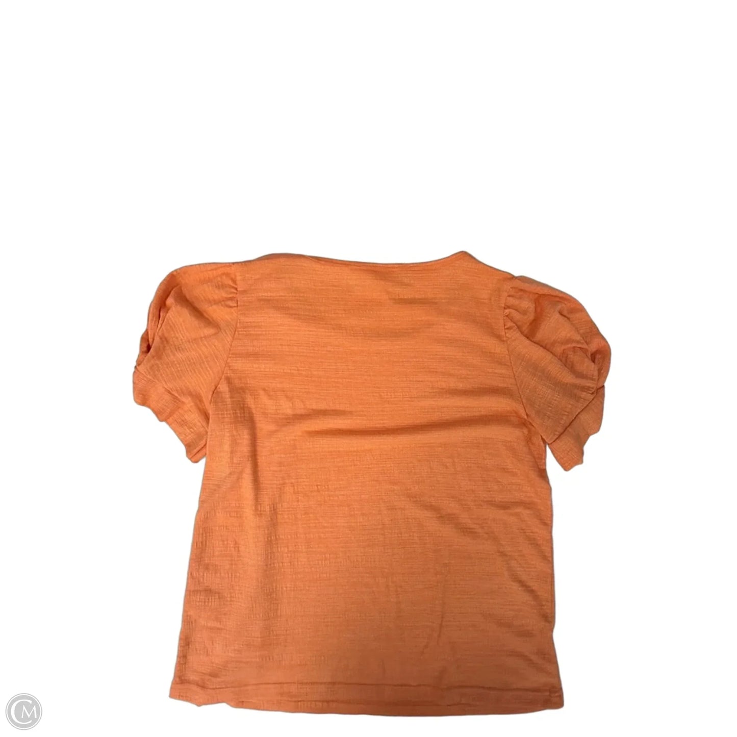 Top Short Sleeve By Jane And Delancey In Orange, Size: L