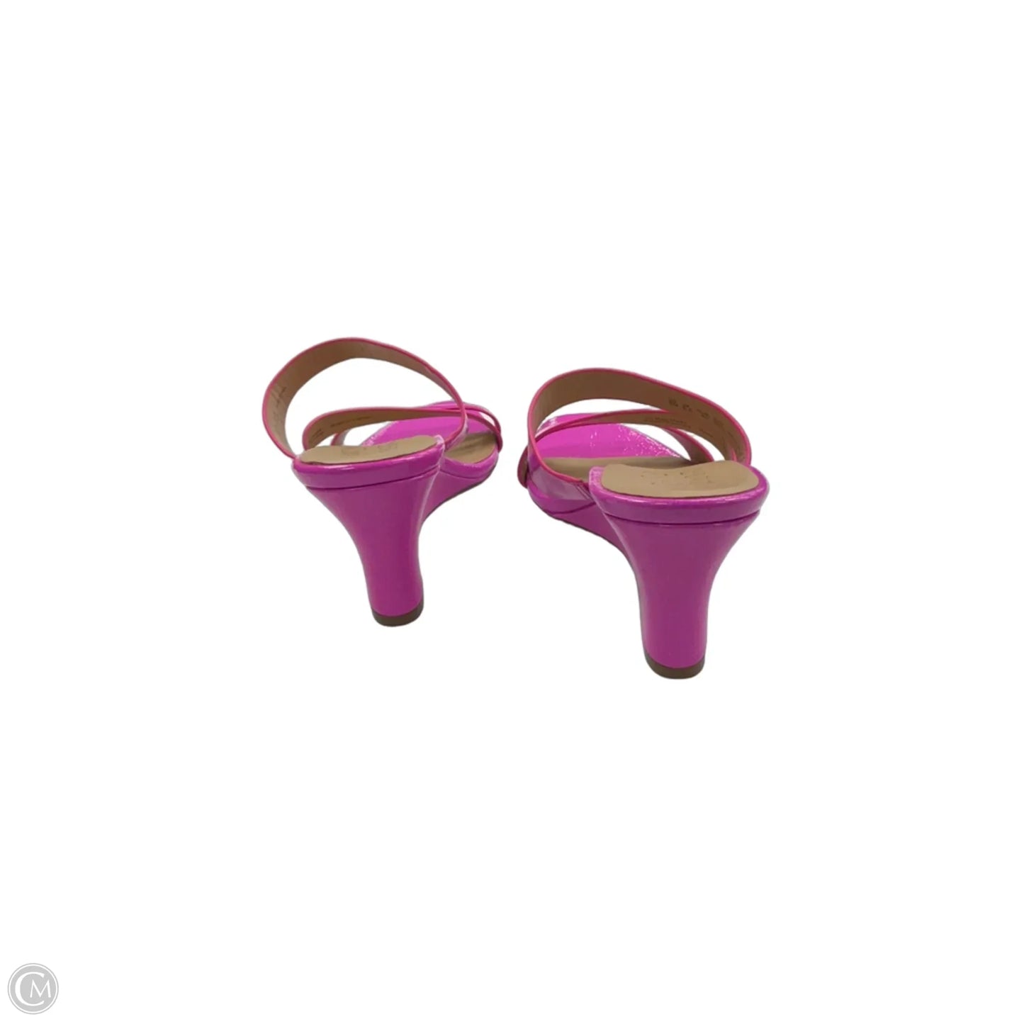 Sandals Heels Wedge By Naturalizer In Pink, Size: 9