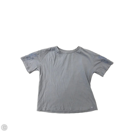 Top Short Sleeve By C And C In Blue, Size: S