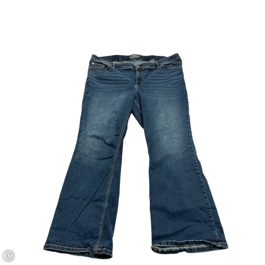 Jeans Boot Cut By Torrid In Blue Denim, Size: 26