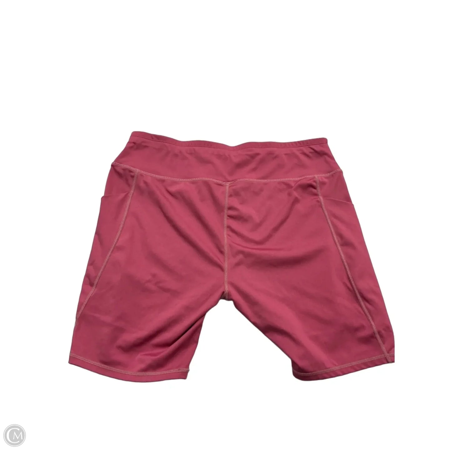 Athletic Shorts By Clothes Mentor In Pink, Size: 3x