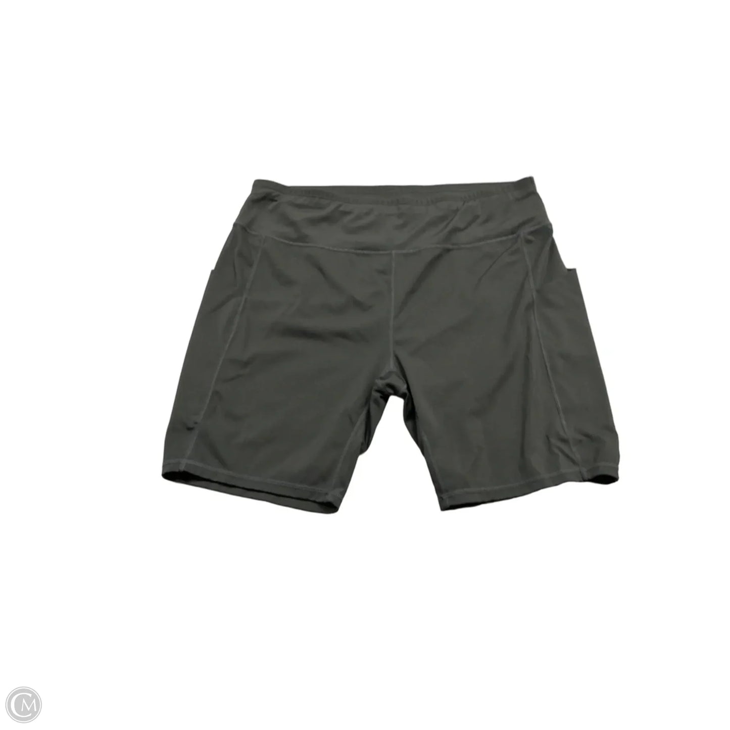 Athletic Shorts By Clothes Mentor In Grey, Size: 3x