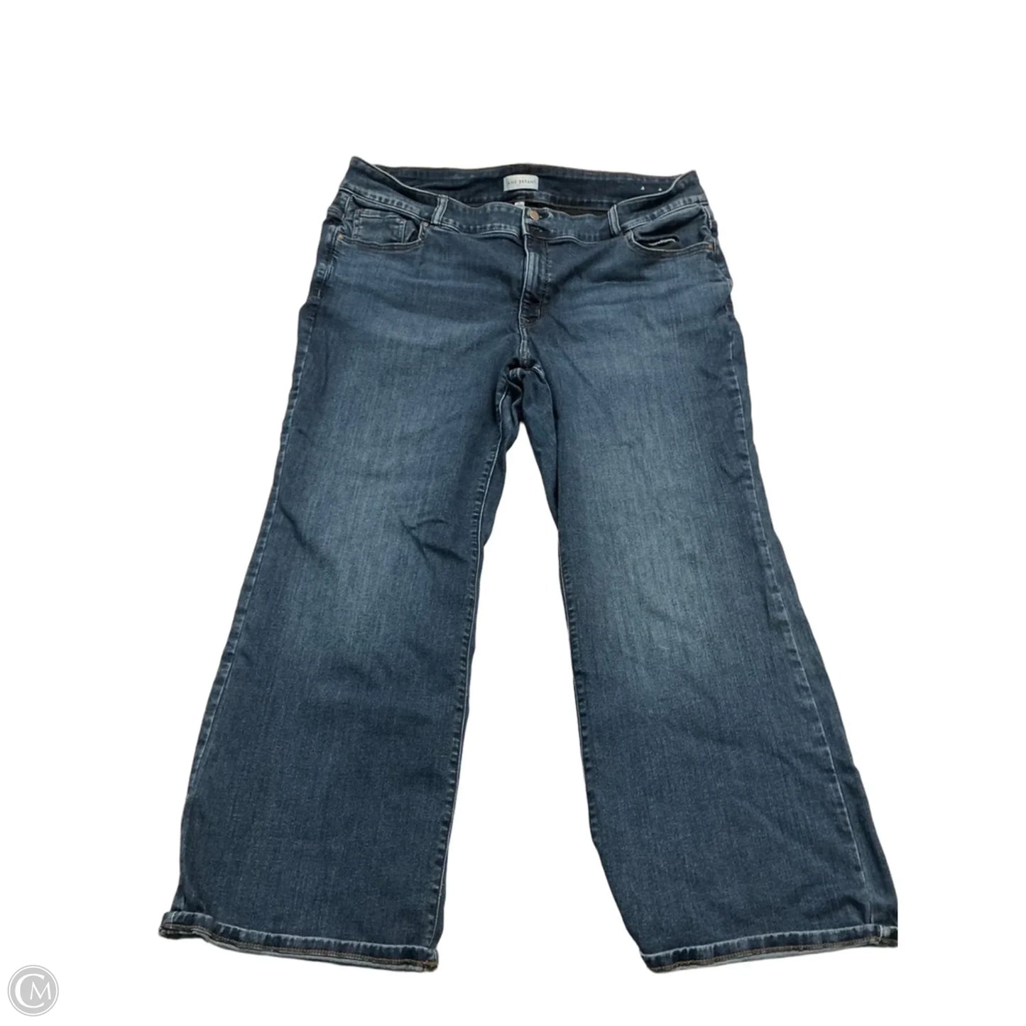 Jeans Boot Cut By Lane Bryant In Blue Denim, Size: 26