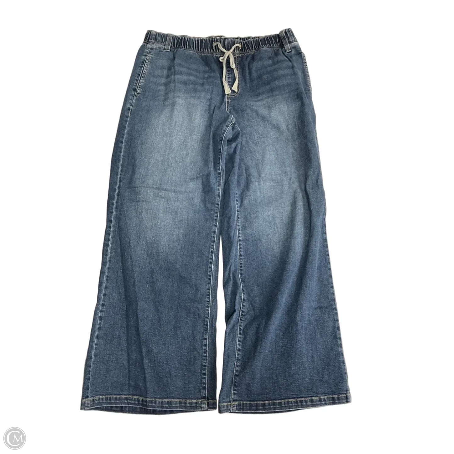 Jeans Straight By Maurices In Blue Denim, Size: 12