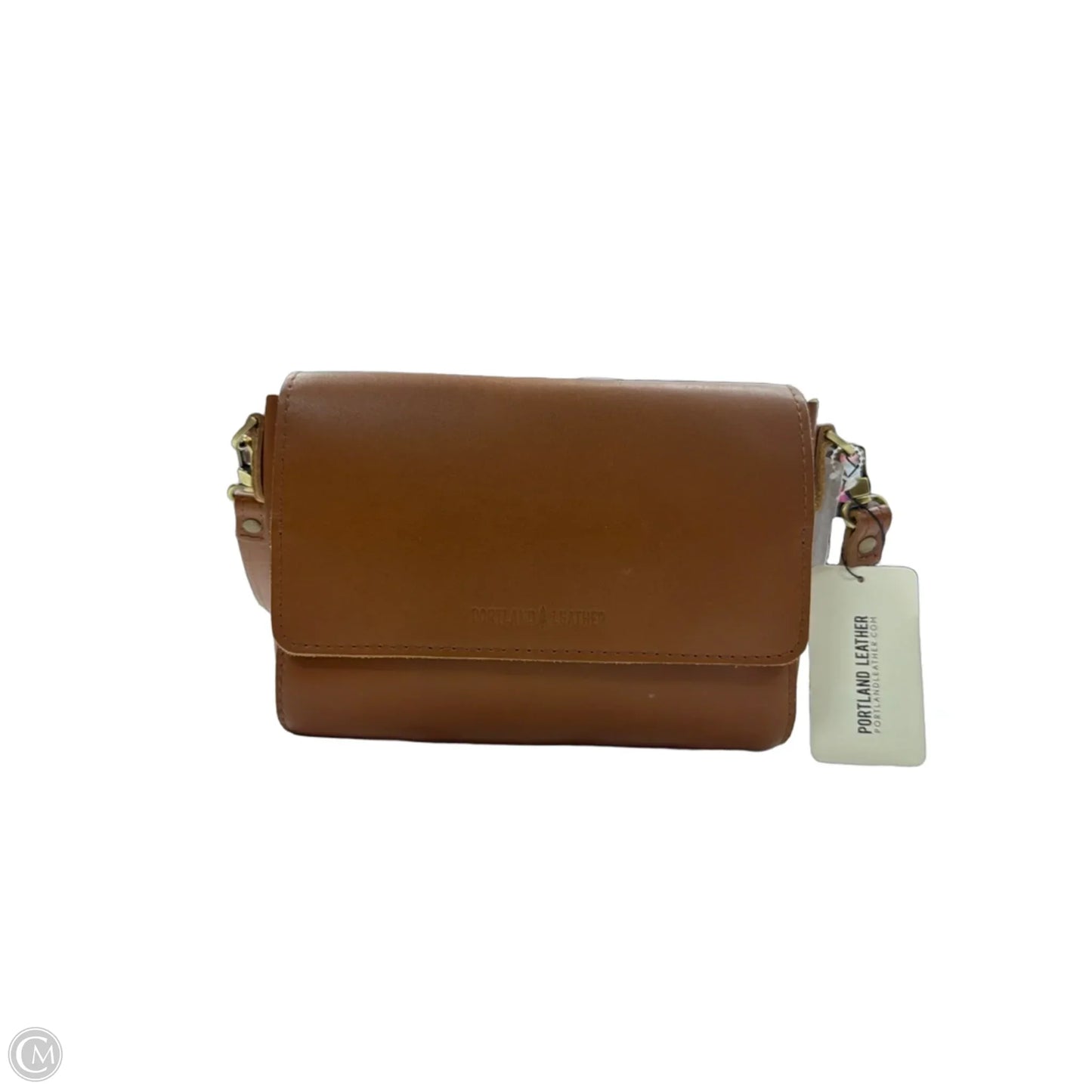 Crossbody Leather By Portland Leather, Size: Medium