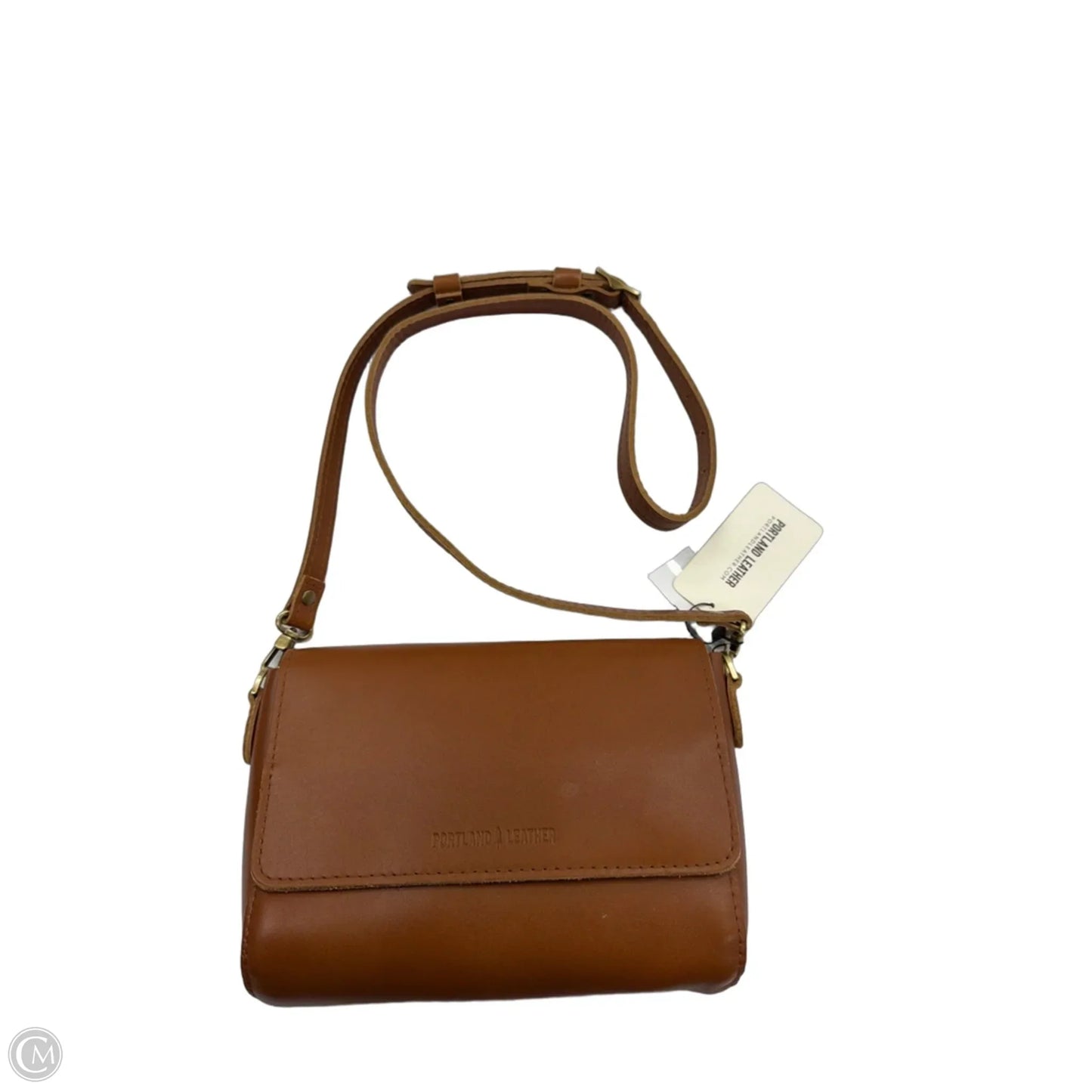 Crossbody Leather By Portland Leather, Size: Medium