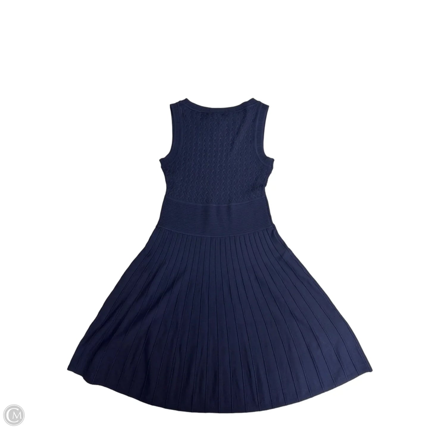 Dress Casual Midi By Bcbgmaxazria In Navy, Size: S