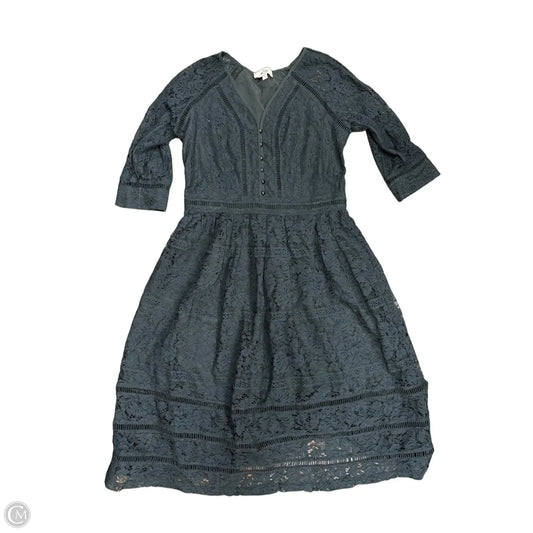 Dress Casual Midi By Clothes Mentor In Black, Size: L
