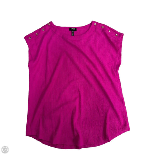 Top Sleeveless By Jones New York In Purple, Size: M