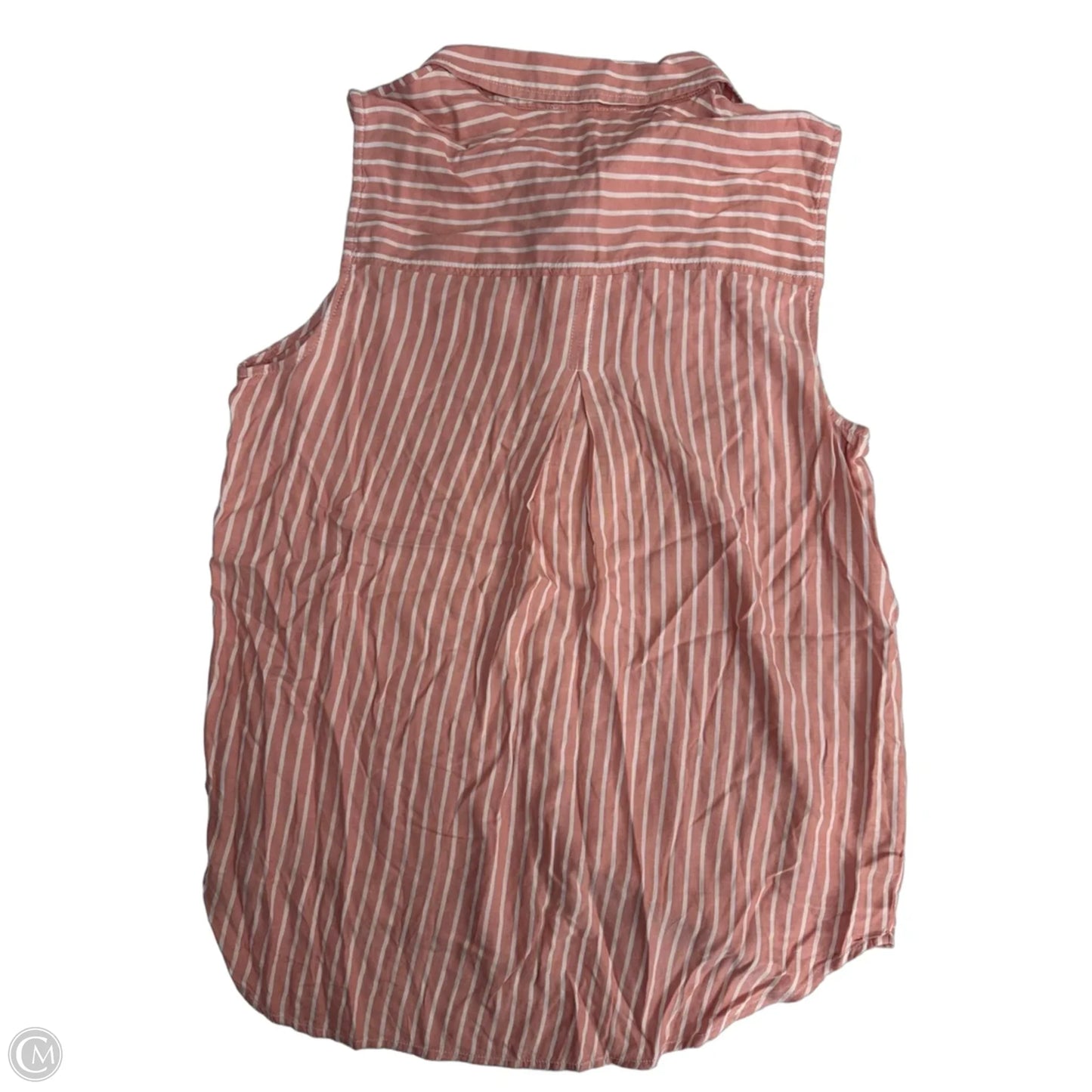 Top Sleeveless By Beachlunchlounge In Striped Pattern, Size: L