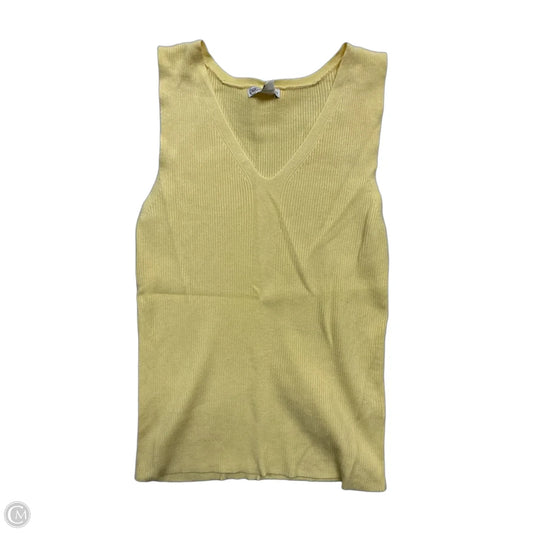 Tank Top By Cato In Yellow, Size: S