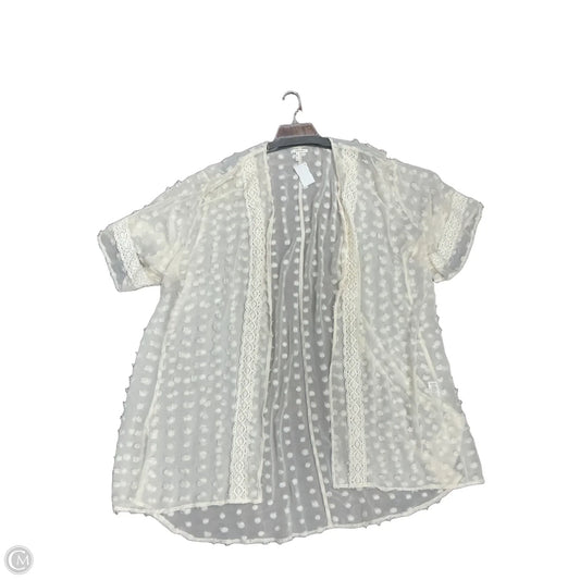 Kimono By Maurices In Cream, Size: 2x