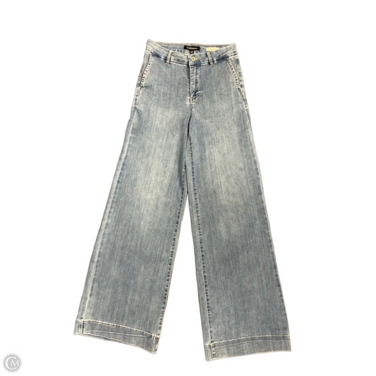 Jeans Wide Leg By Bcbgeneration In Blue Denim, Size: 2