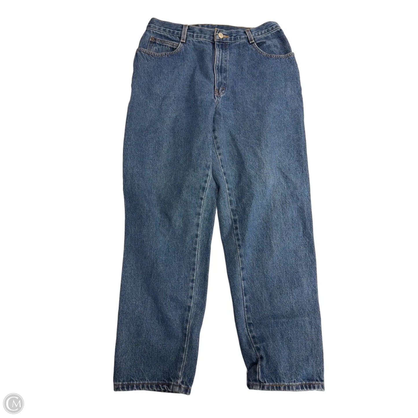 Jeans Straight By Gitano In Blue Denim, Size: 14p