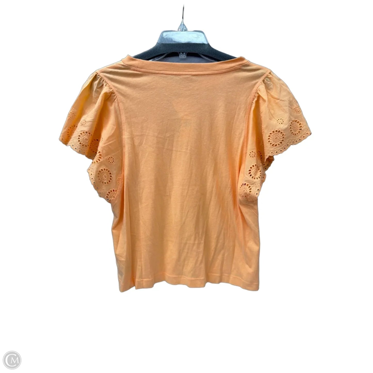 Top Short Sleeve By Old Navy In Orange, Size: M