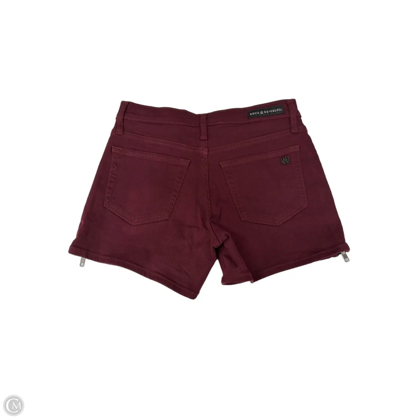 Shorts By Rock And Republic In Maroon, Size: 6