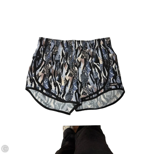 Athletic Shorts By Calvin Klein In Multi-colored, Size: M