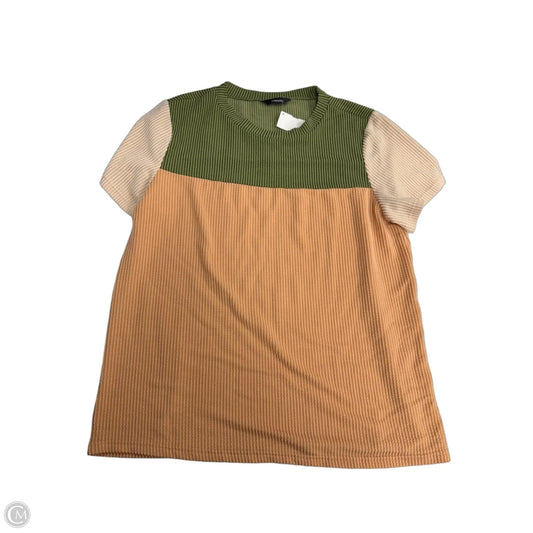 Top Short Sleeve By Dokotoo In Multi-colored, Size: L