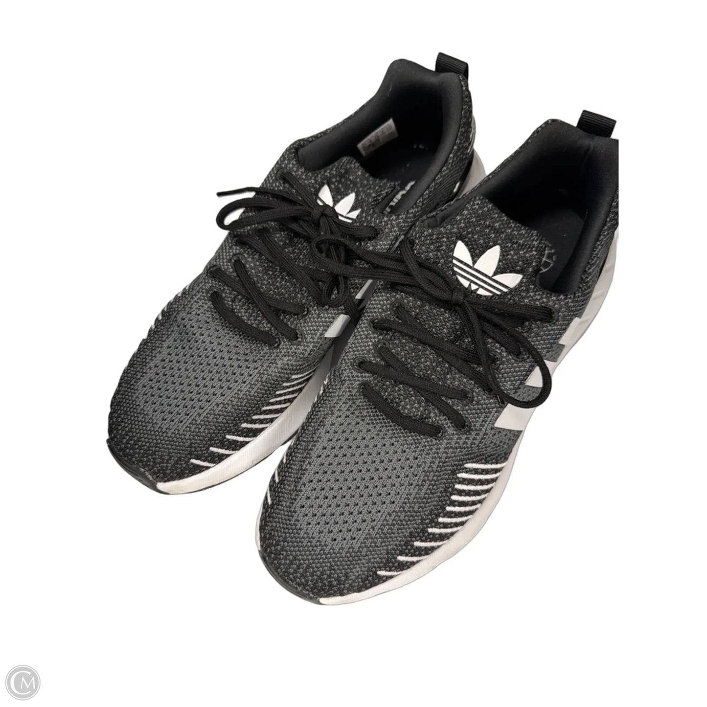 Shoes Athletic By Adidas In Black & White, Size: 9.5