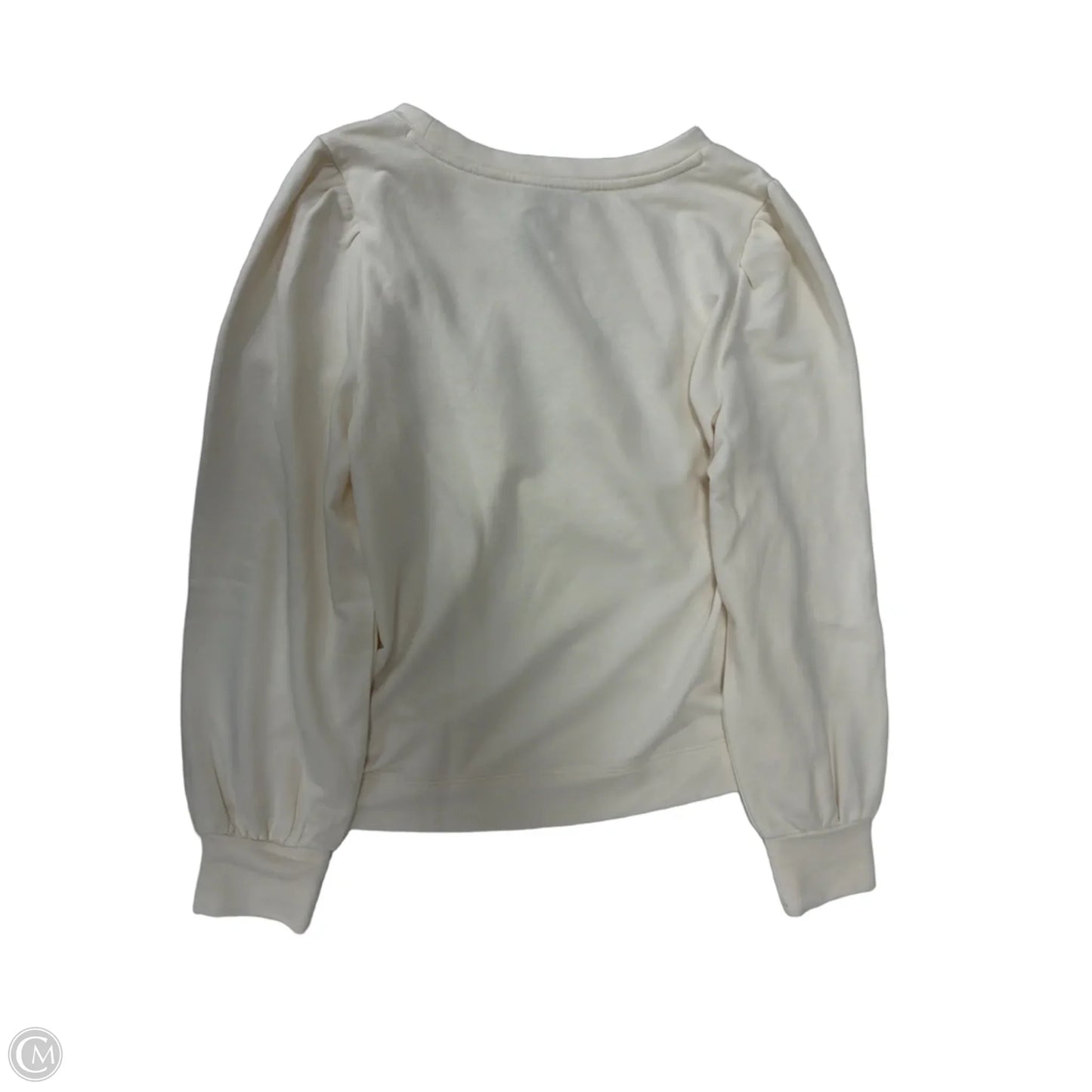 Top Long Sleeve By Loft In Cream, Size: Mp