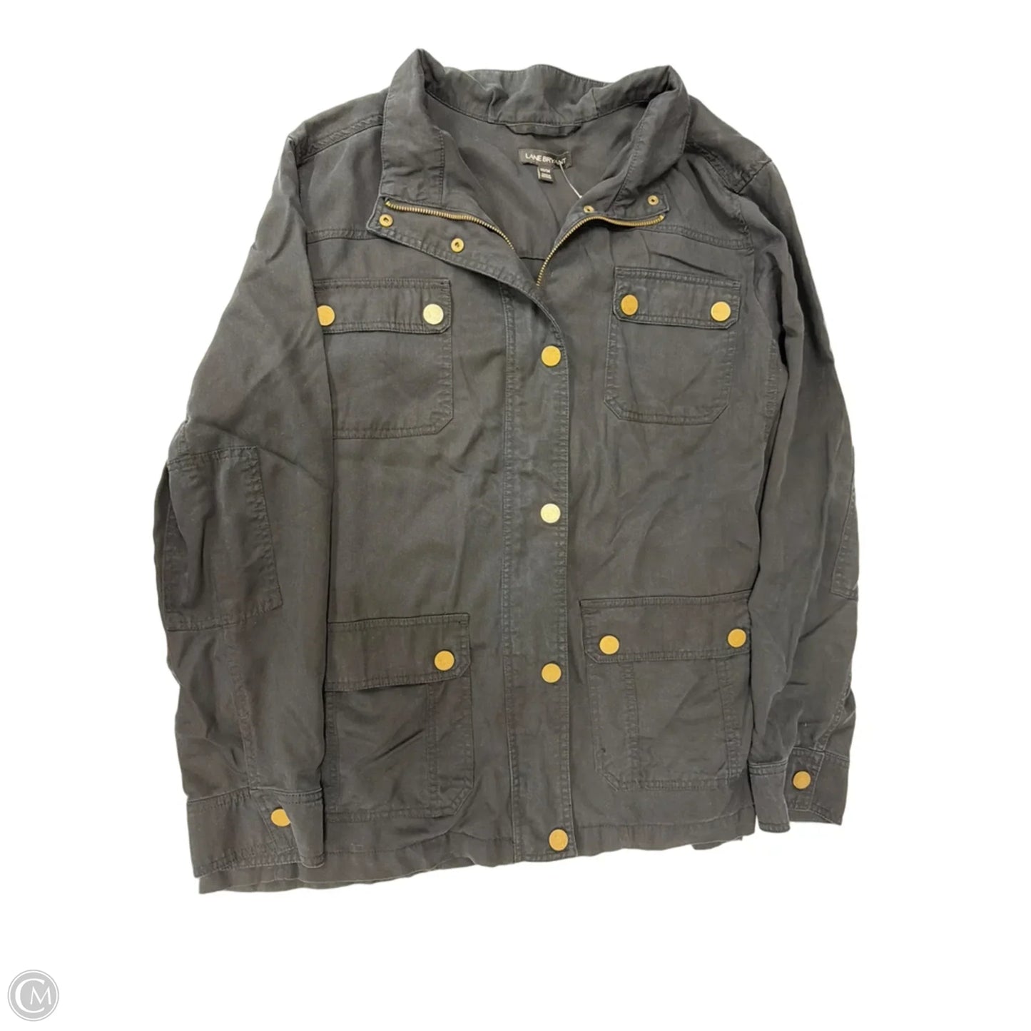 Jacket Utility By Lane Bryant In Black, Size: 2x