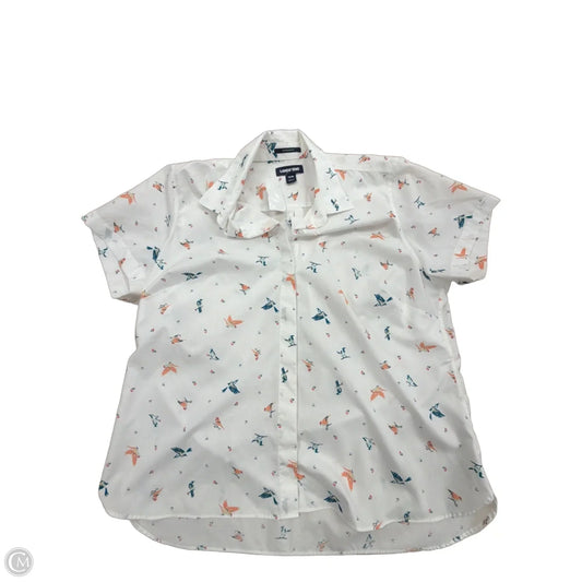 Top Short Sleeve By Lands End In Multi-colored, Size: Xl