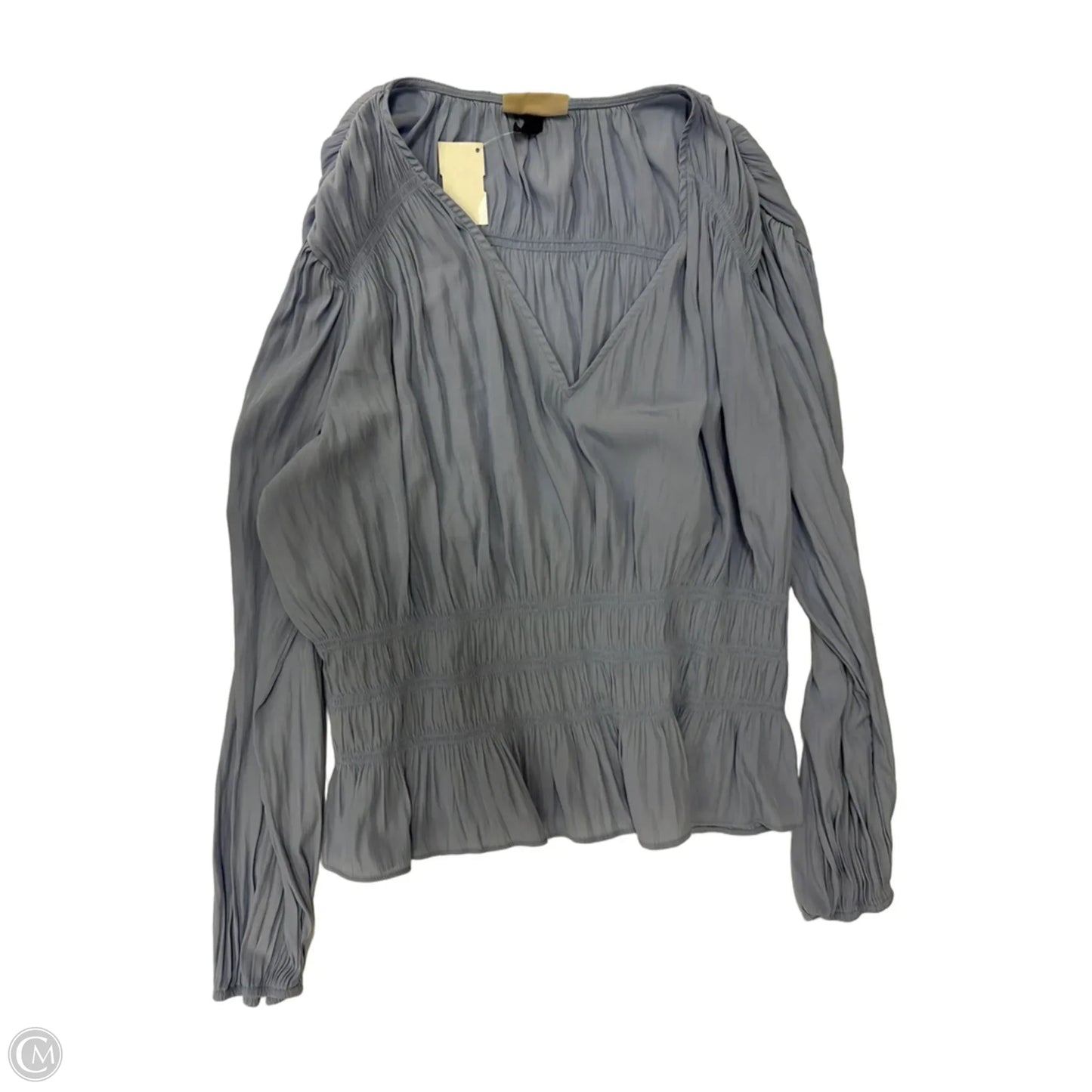 Top Long Sleeve By Universal Thread In Blue, Size: 1x